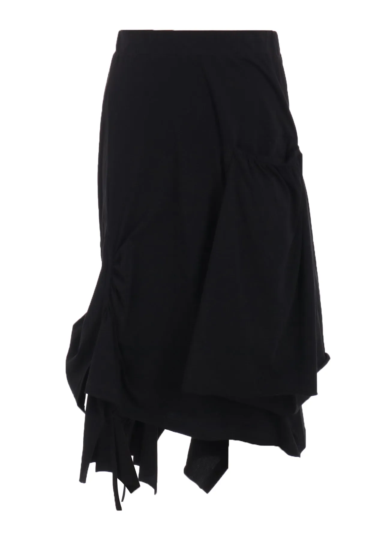 56/-COMPACT SINGLE JERSEY GATHERED SKIRT