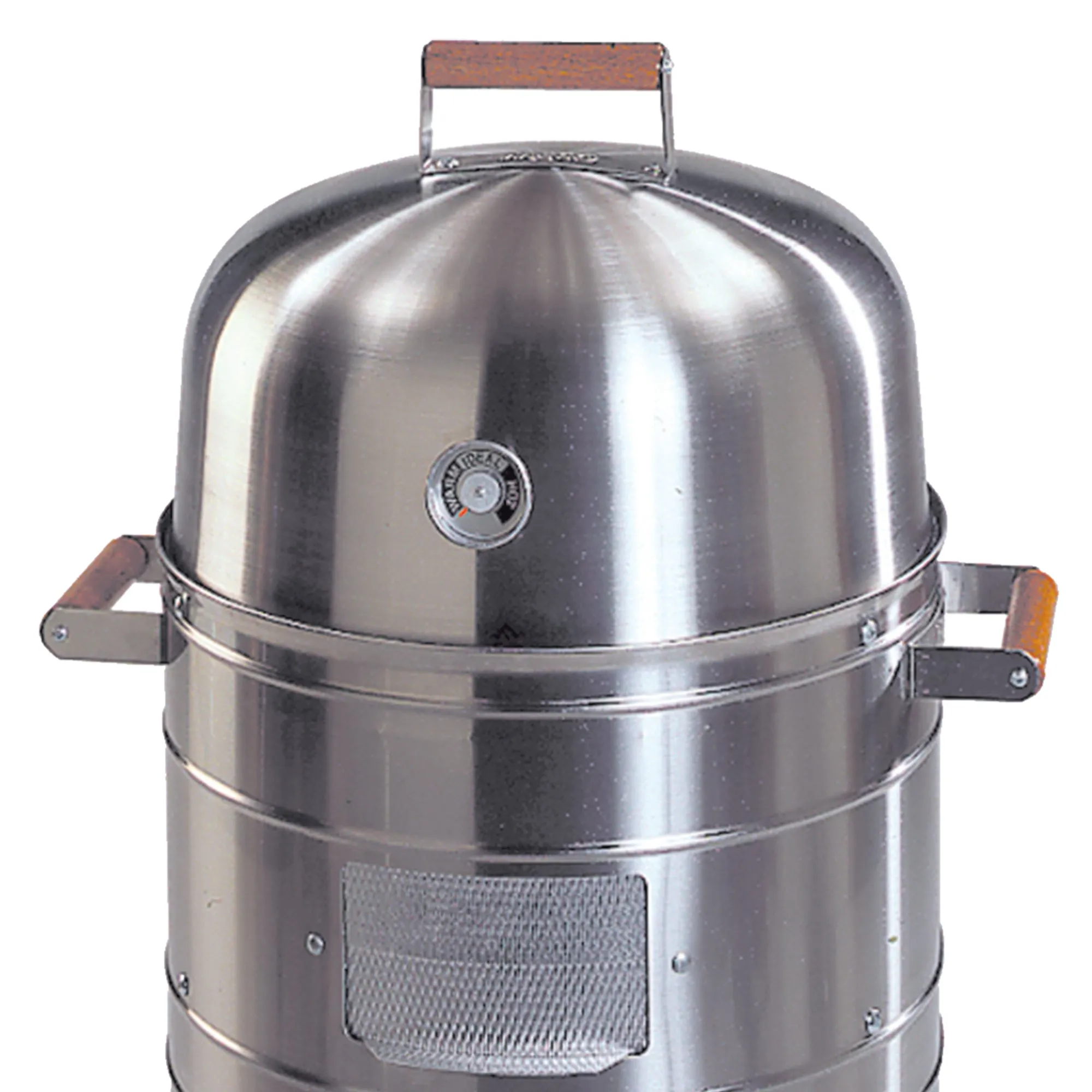 Americana Grills 351 Square Inch Stainless Steel Charcoal BBQ Meat Smoker (Used)