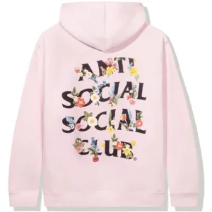 Anti Social Social Club Self Conclusion Hoodie Pink