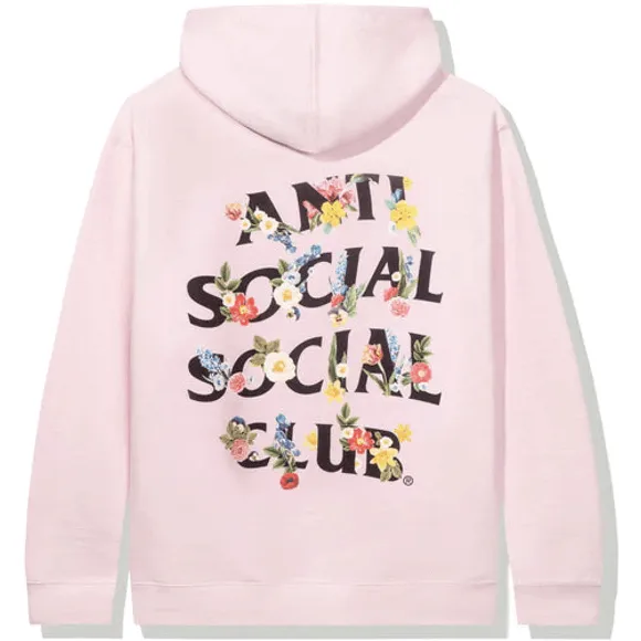 Anti Social Social Club Self Conclusion Hoodie Pink