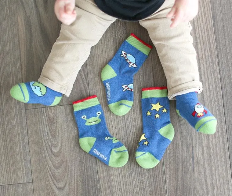 Baby Space Socks