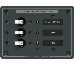 Blue Sea 8025 3-Position Breaker Panel