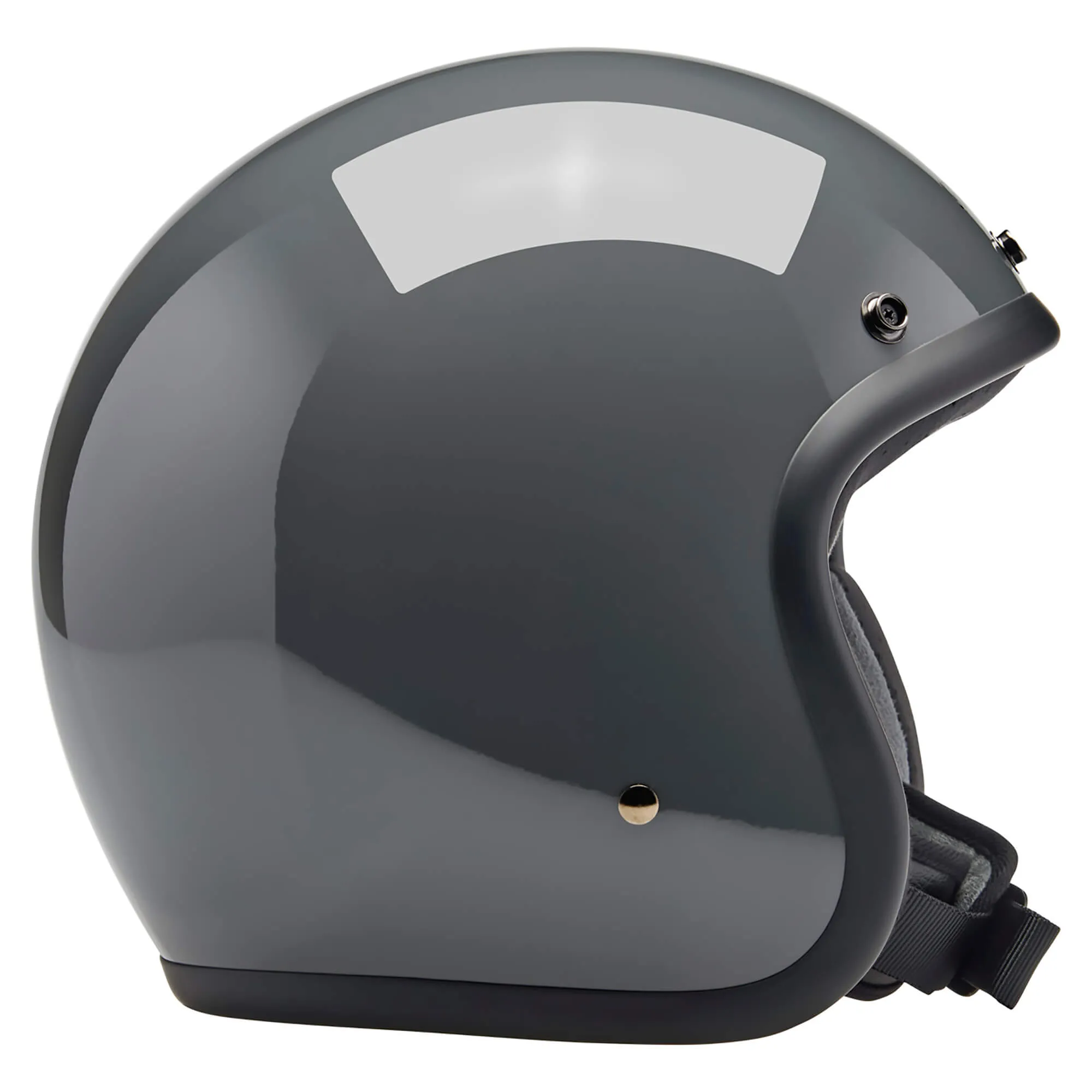Bonanza Helmet DOT Approved Helmet - Gloss Storm Grey