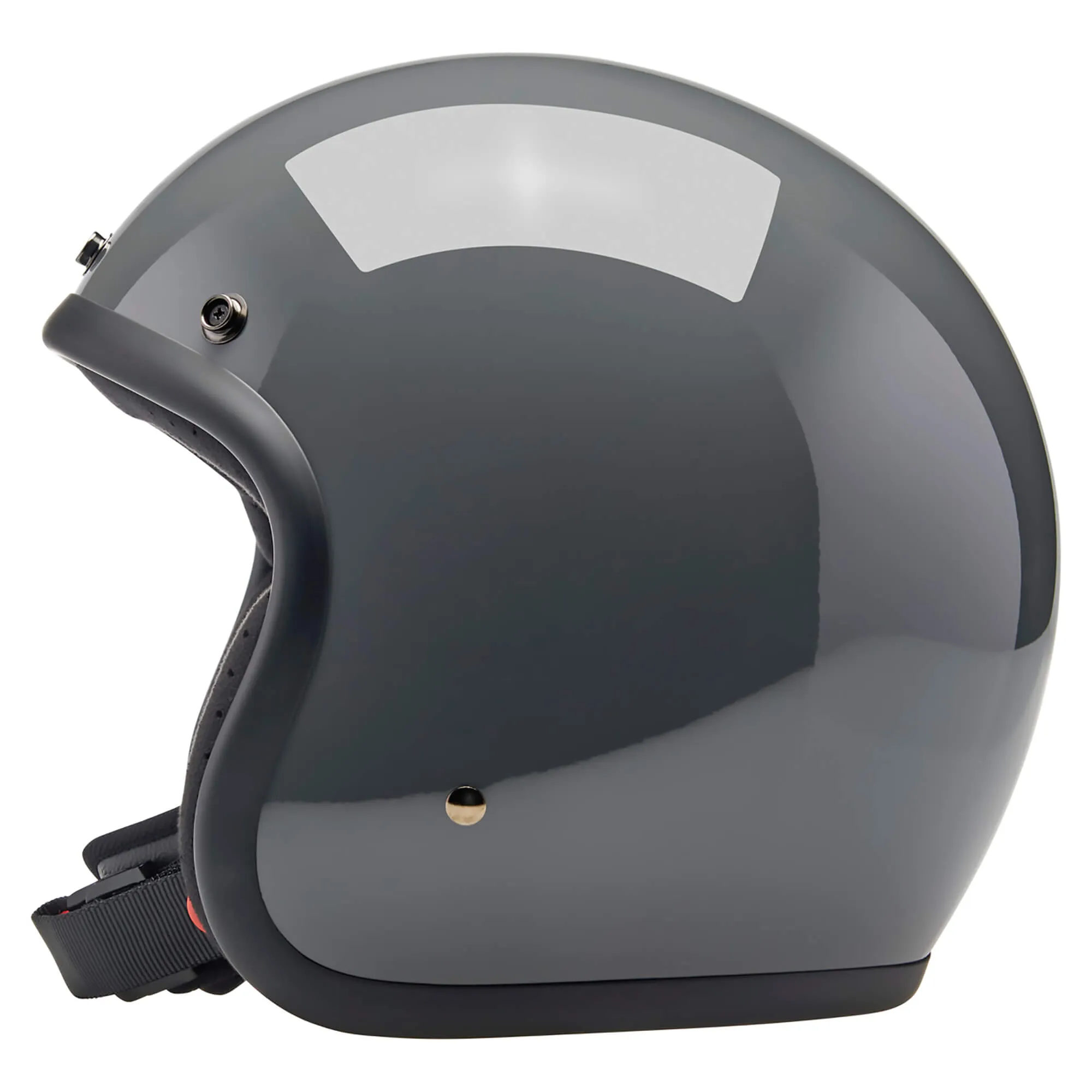 Bonanza Helmet DOT Approved Helmet - Gloss Storm Grey