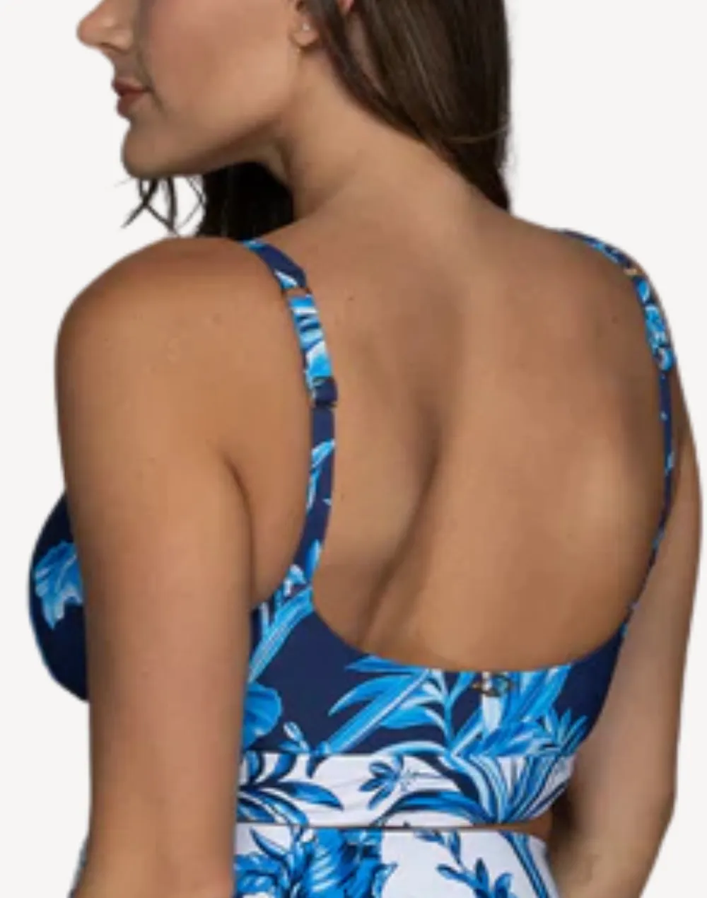 Botanical Bloom Cecile Bikini Top
