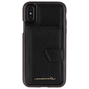 CASE-MATE Compact Mirror Case for iPhone XS/X Black