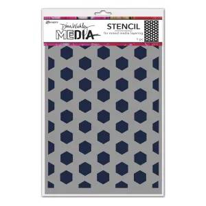 Dina Wakley Media Stencils 9"x 6" - Fence