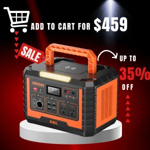 EBL Portable Power Station Voyager 1000