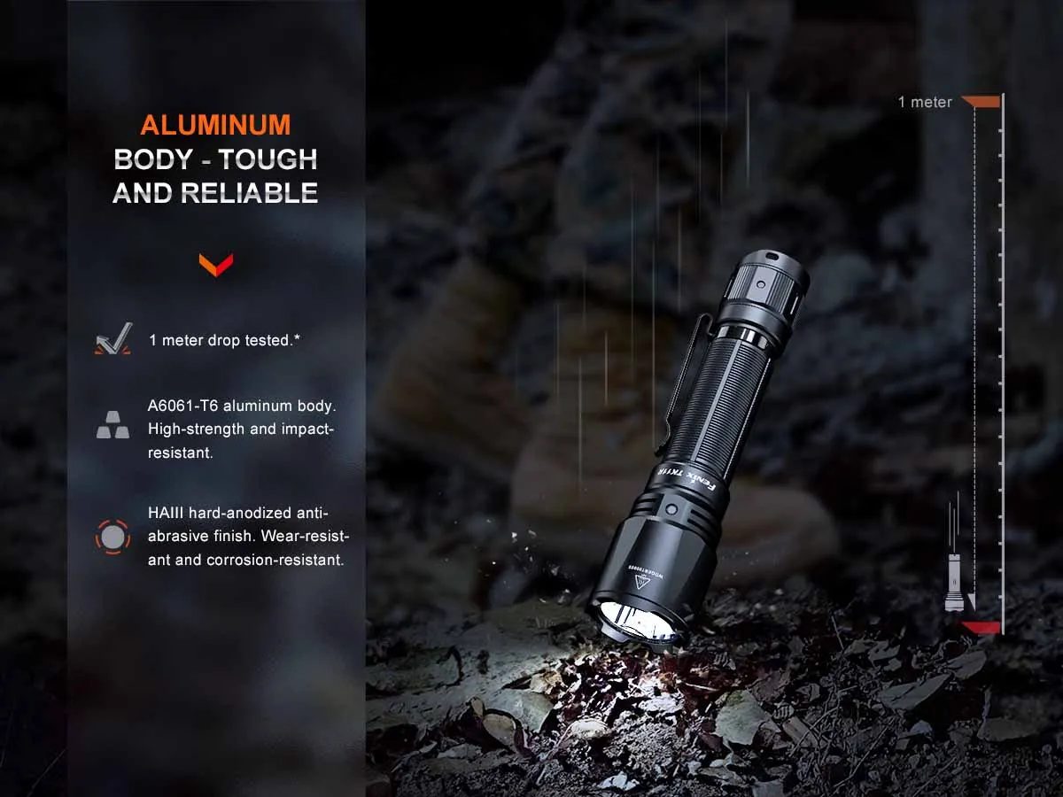 Fenix TK11R Rechargeable Tactical Flashlight