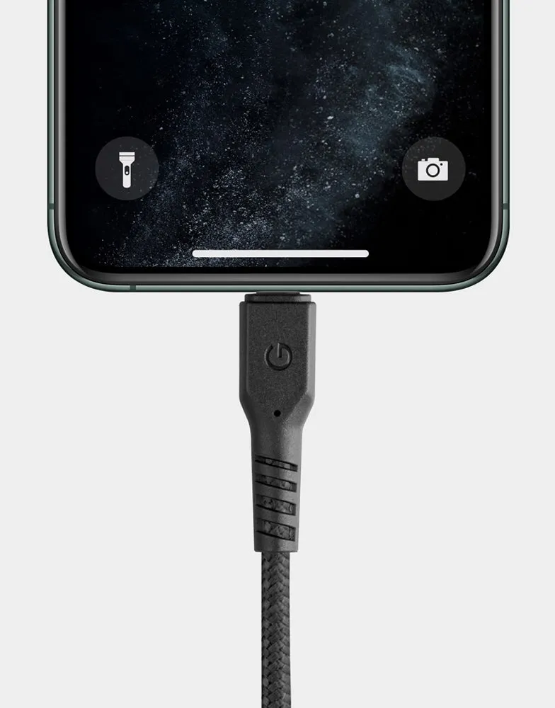 FibraTough Anti-Microbial Lightning to USB-C Cable 1.5M