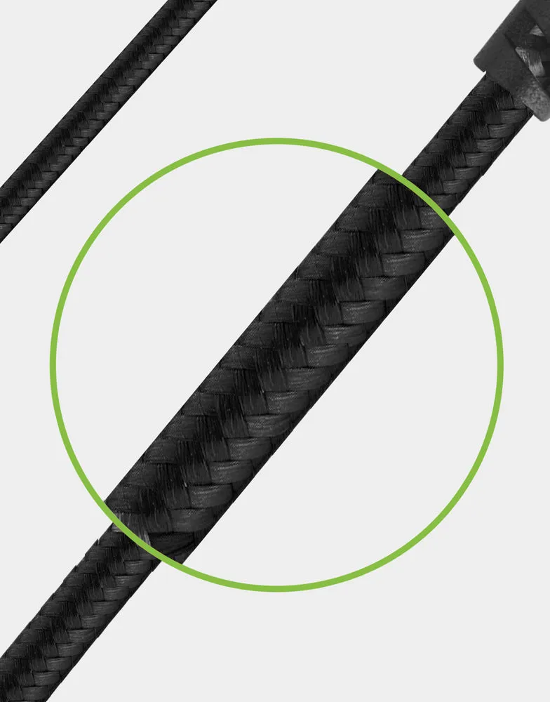 FibraTough Anti-Microbial Lightning to USB-C Cable 1.5M