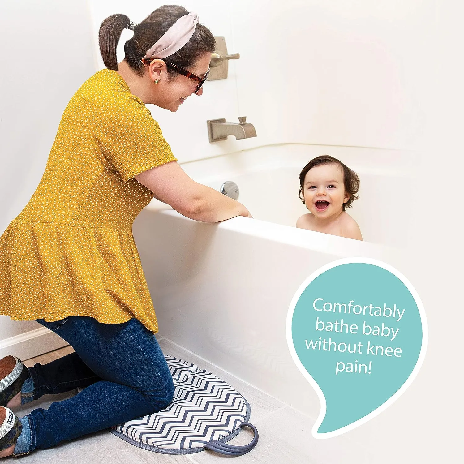 Folding Bathtub Kneeling Pad