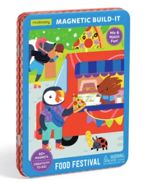 Food Truck Festival Magnetic Play Set