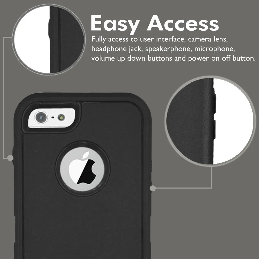 iPhone 6 Plus protective cases Heavy Duty Military Grade Armor Case Cover