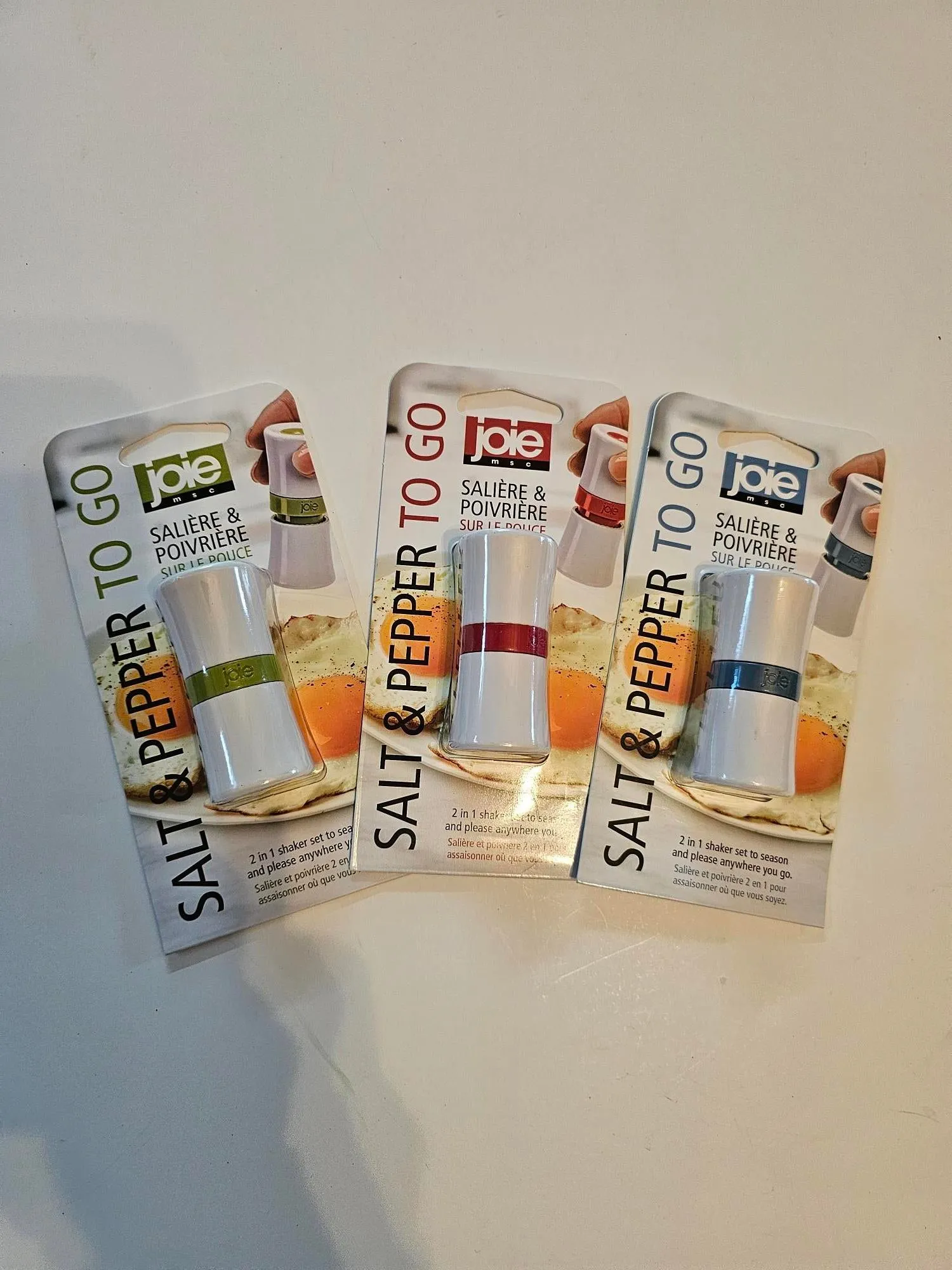 Joie To Go Salt and Pepper Shakers