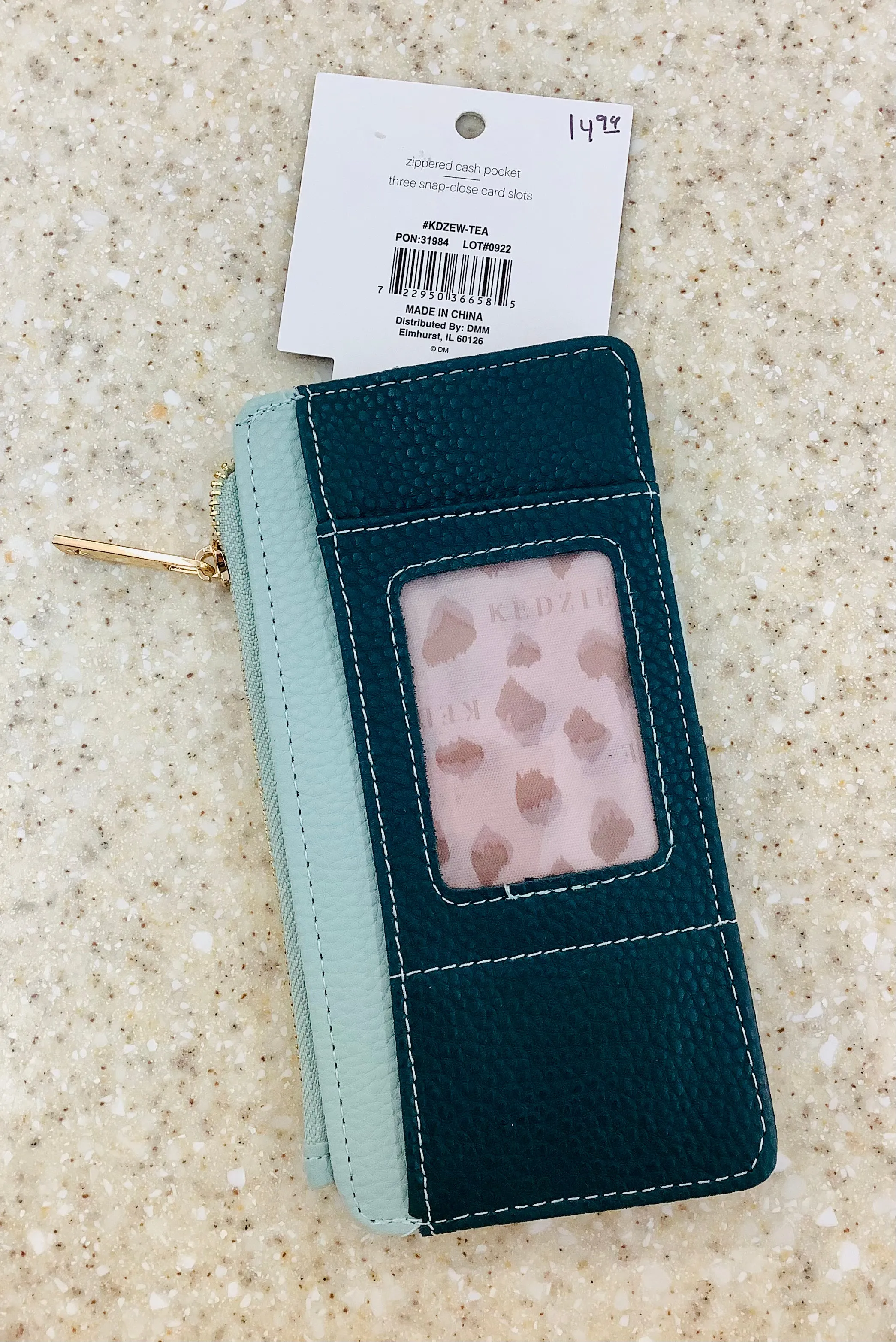 Kedzie Essentials Only Zippered Wallet