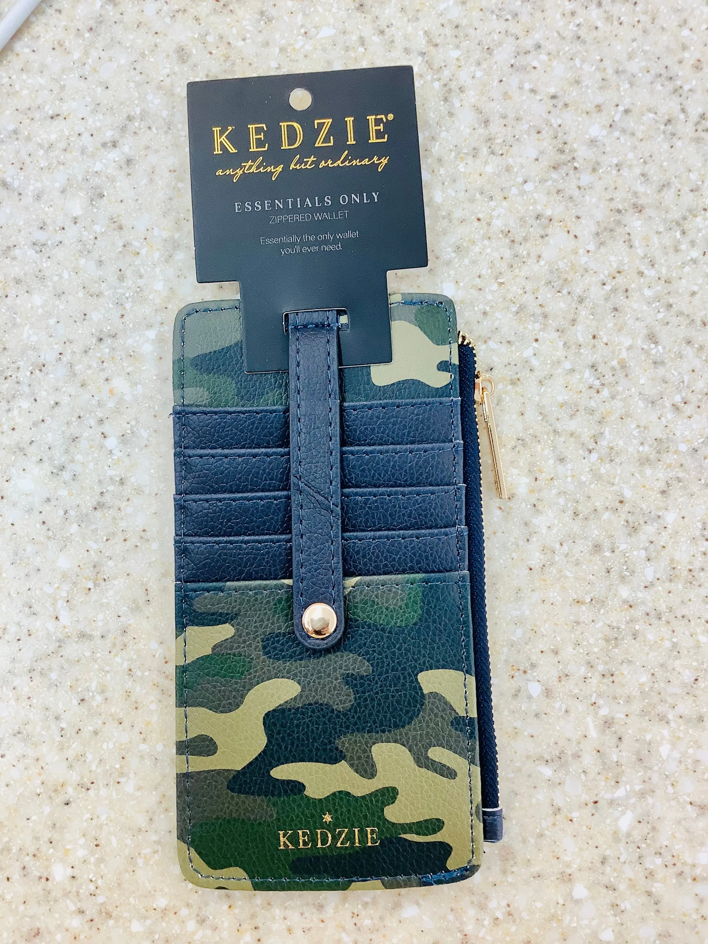 Kedzie Essentials Only Zippered Wallet