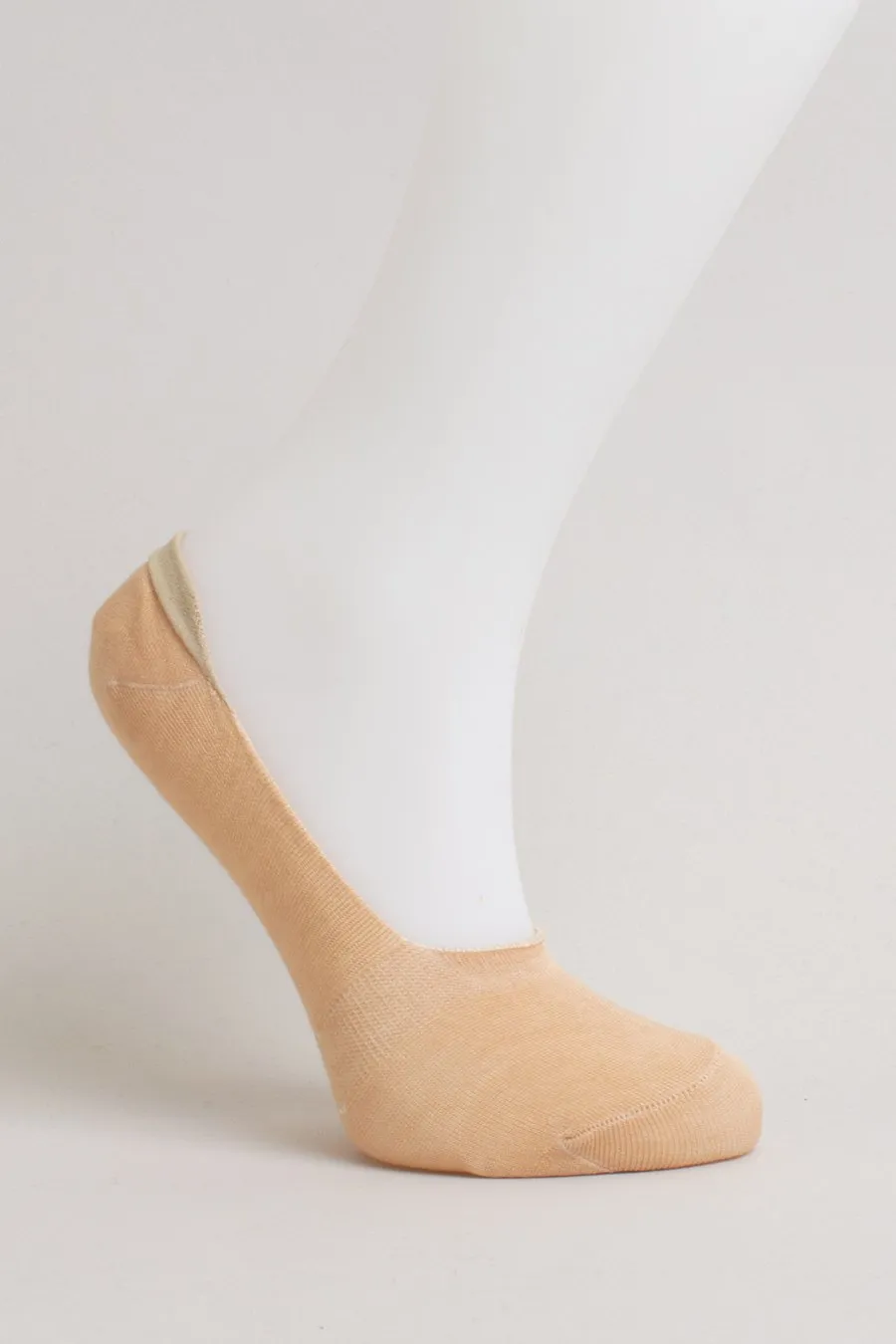 Ladies No-Show Sock Liners, Bamboo