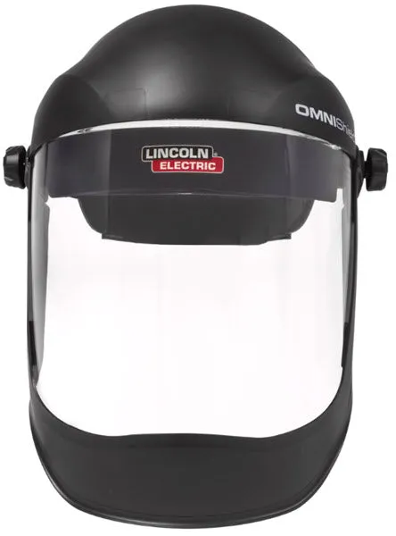 Lincoln OMNIShield XC Clear Face Shield -w/Chin Guard K3752-2