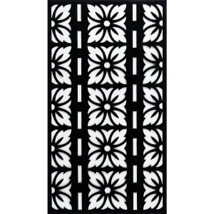 Little Birdie Reusable Stencil 4"x 7"- Floral Pattern*