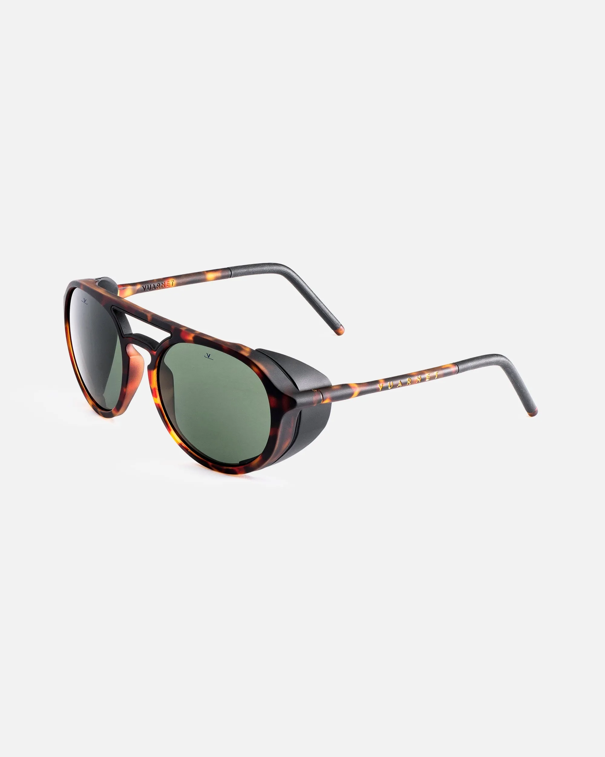 Matte Tortoise Frame Grey Polar Lenses Ice 1709 Sunglasses