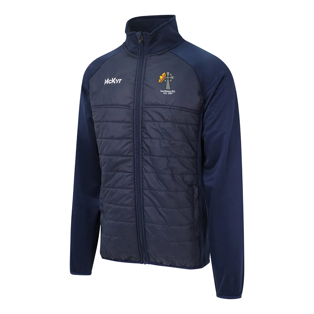 Mc Keever Los Zarcos FC Core 22 Hybrid Jacket - Youth - Navy