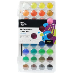 Mont Marte Watercolour Cake Set 38pc