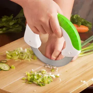 Multi-Purpose Cutting Tool for Pizza Vegetables Meat