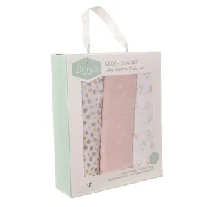 Muslin Set in Dusky Pink