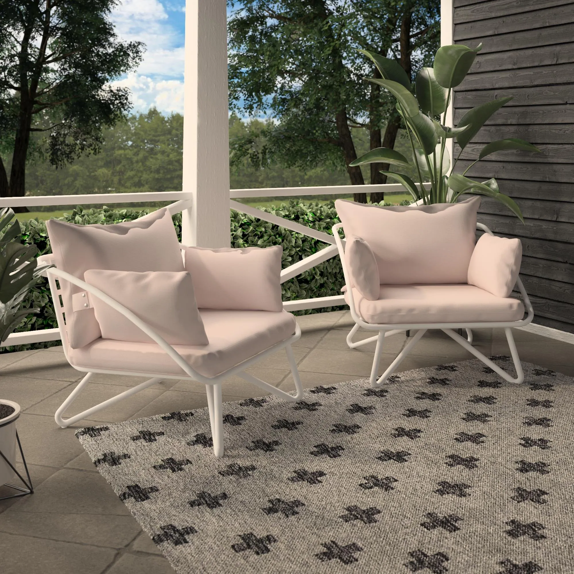 Novogratz Teddi Outdoor Lounge Chairs