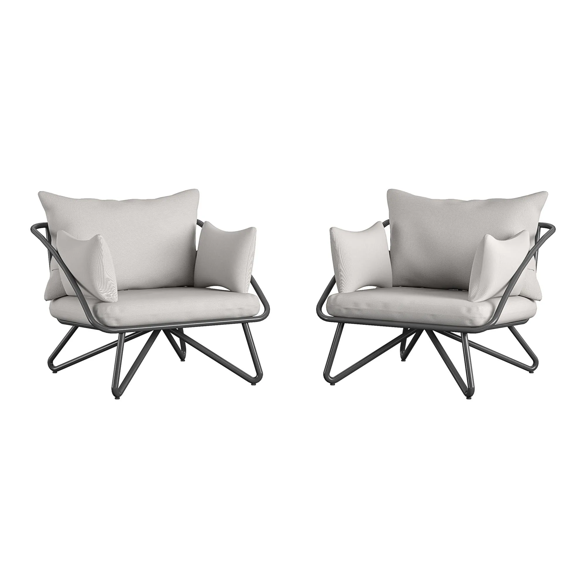 Novogratz Teddi Outdoor Lounge Chairs