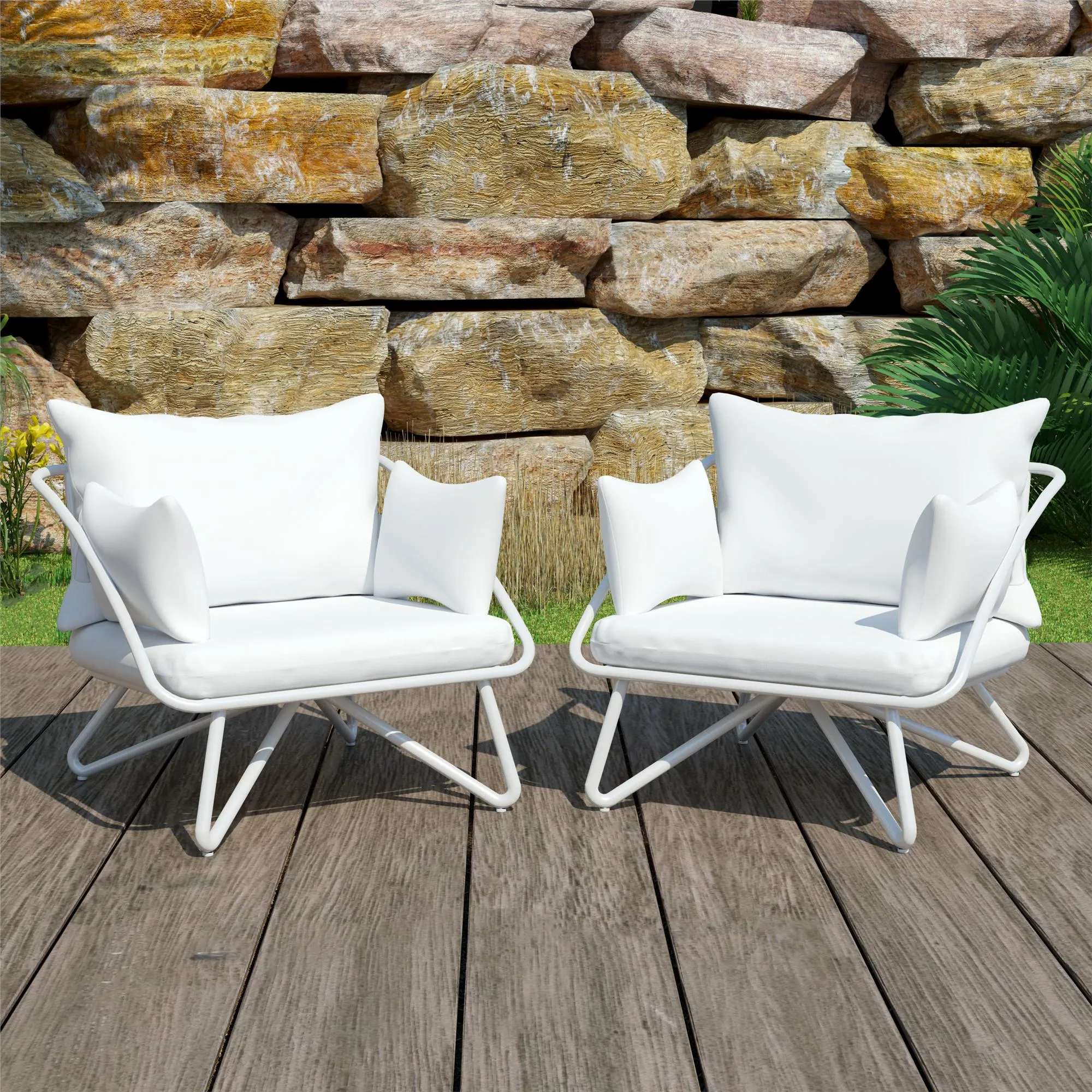 Novogratz Teddi Outdoor Lounge Chairs
