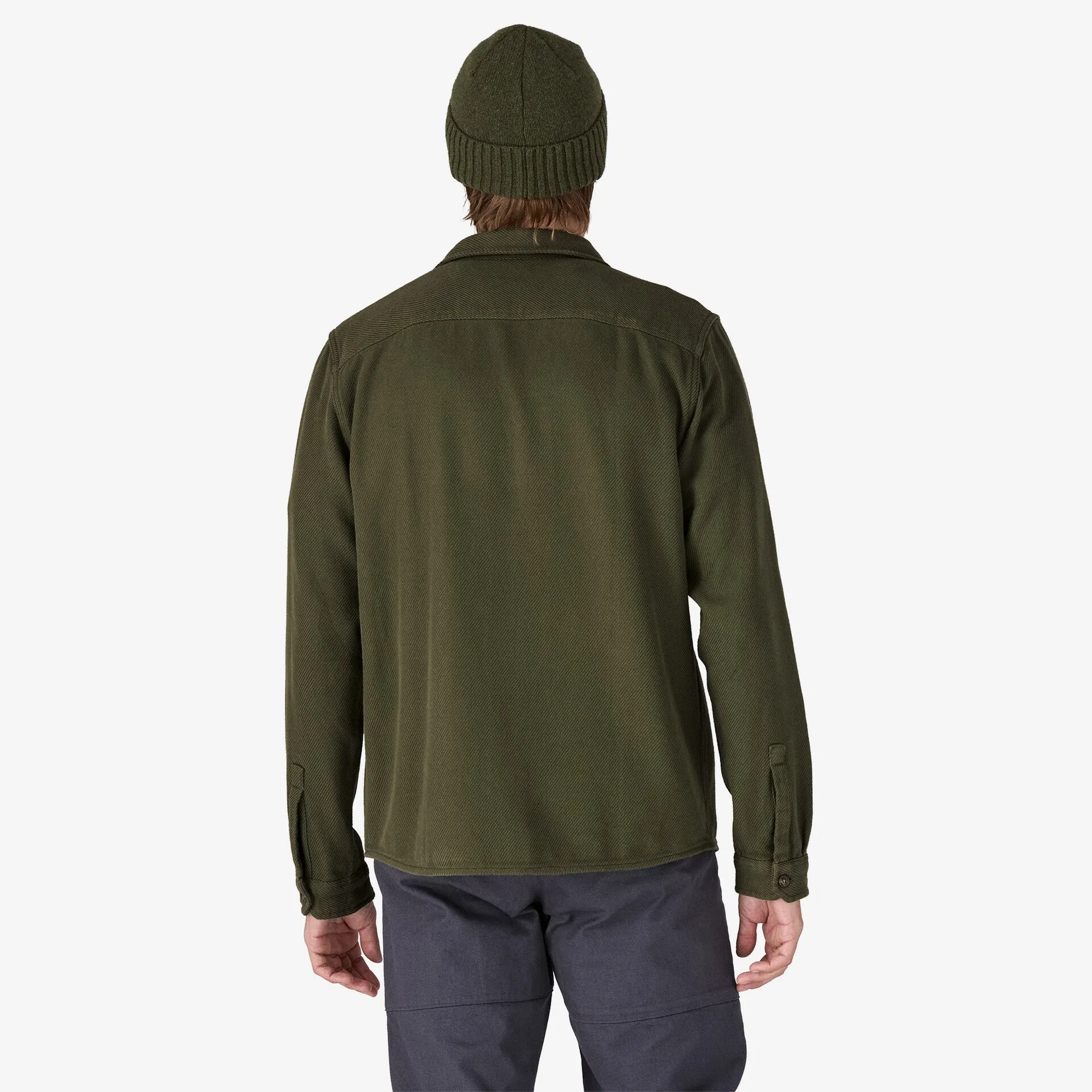 Patagonia Men's Fjord Loft Shirt - BASIN GREEN