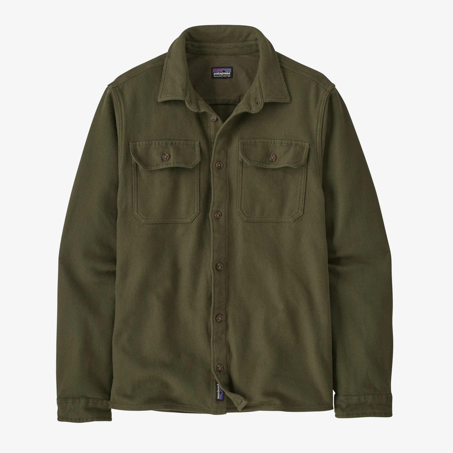 Patagonia Men's Fjord Loft Shirt - BASIN GREEN