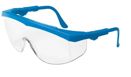 Protective Glasses - MCR Safety TK1 Series Blue Safety Glasses with Clear Lens, TK120