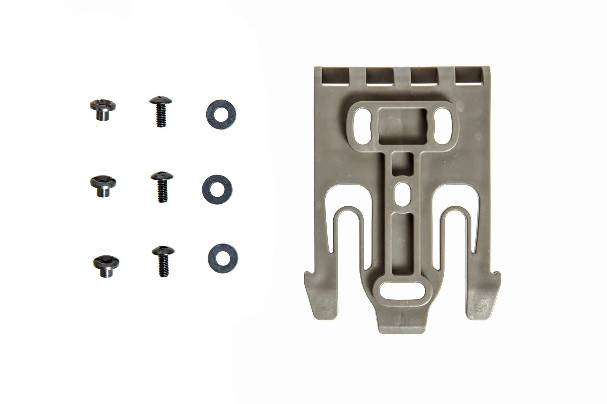 Quick Release buckle for holsters Tan