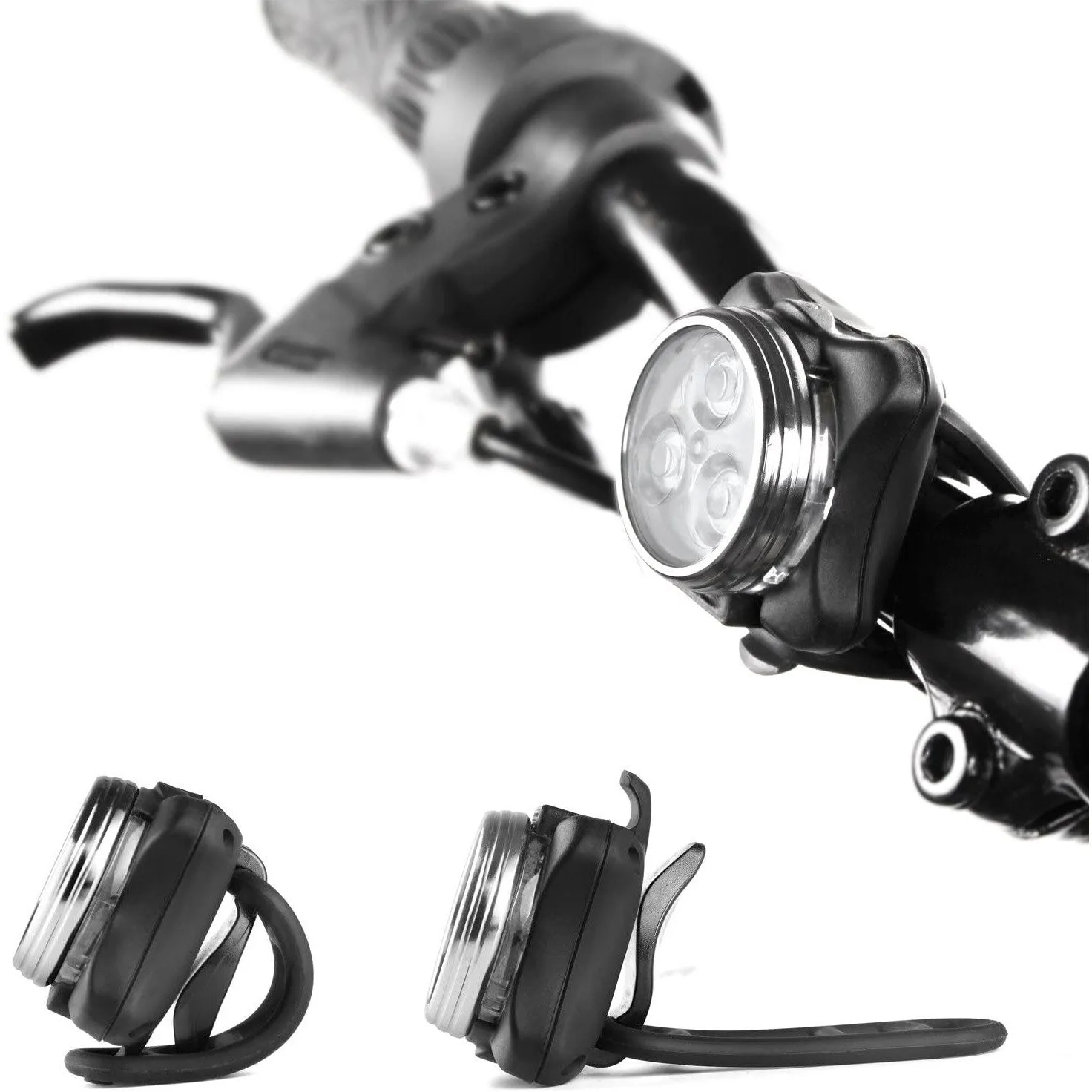 Rechargeable Bike Light Set