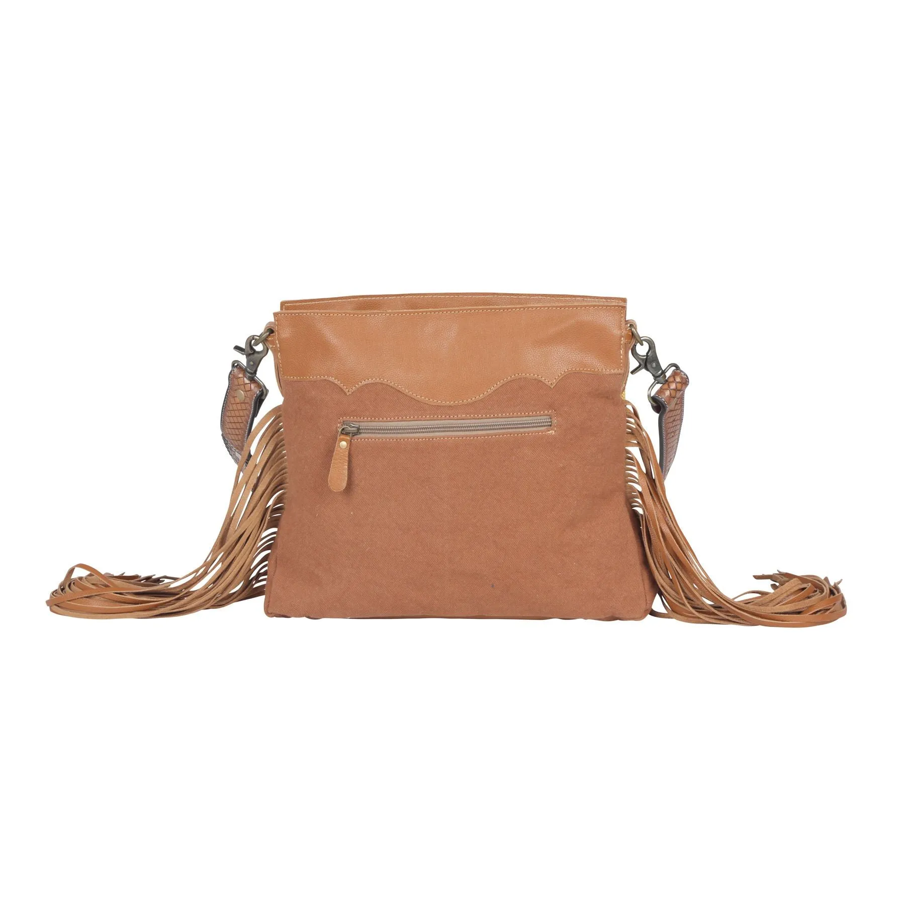 Retro Hand-Tooled Bag