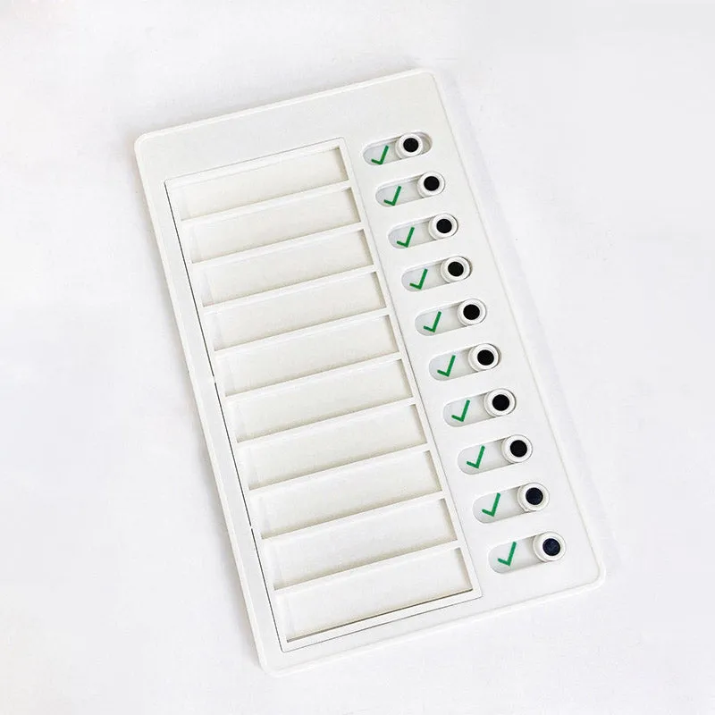 Reusable Checklist Board
