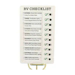 Reusable Checklist Board