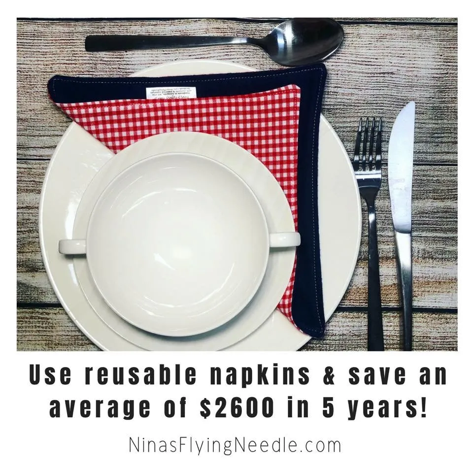 Reusable Napkins - Space