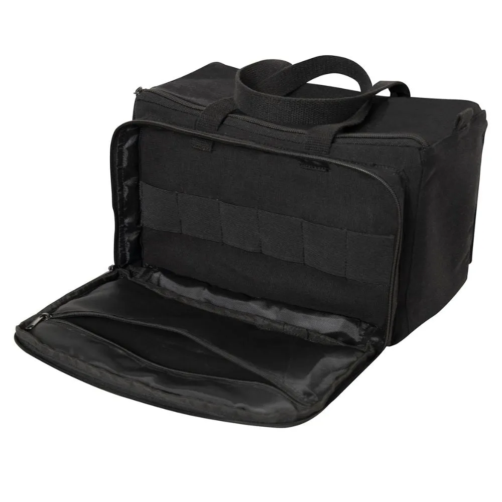 Rothco Canvas Tactical Shooting Range Bag - Black