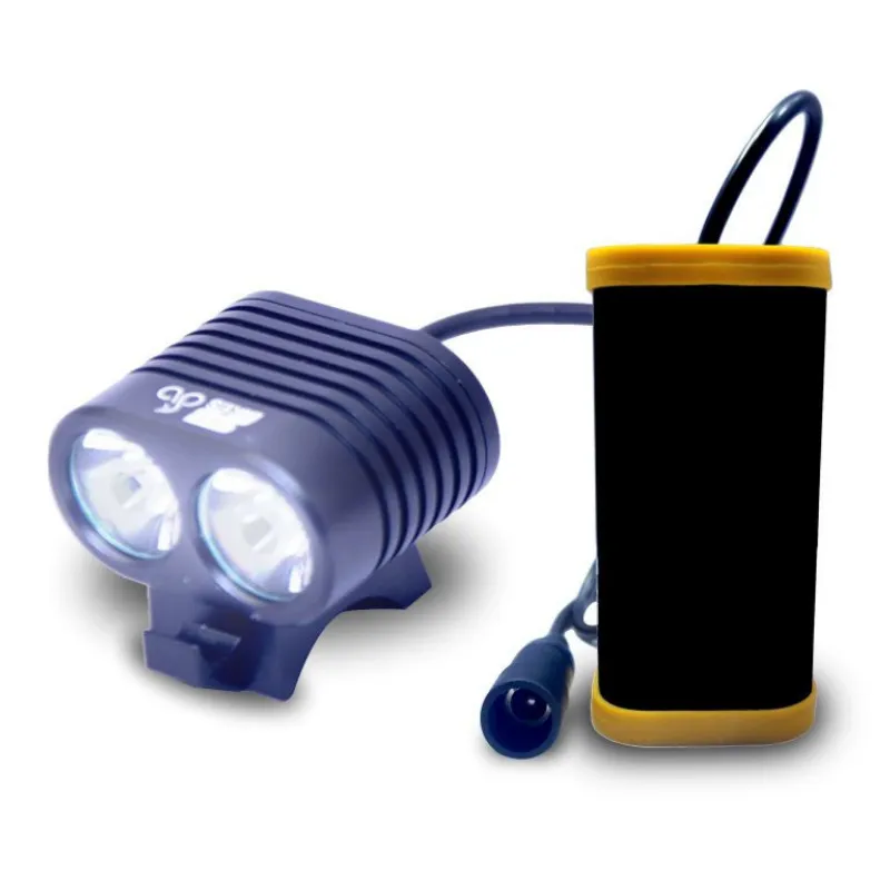 SB Bikes FL-1200 2 in 1 Bicycle Headlight & Trekking Head Torch