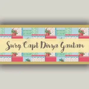 Shabby Floral Desk Organizer