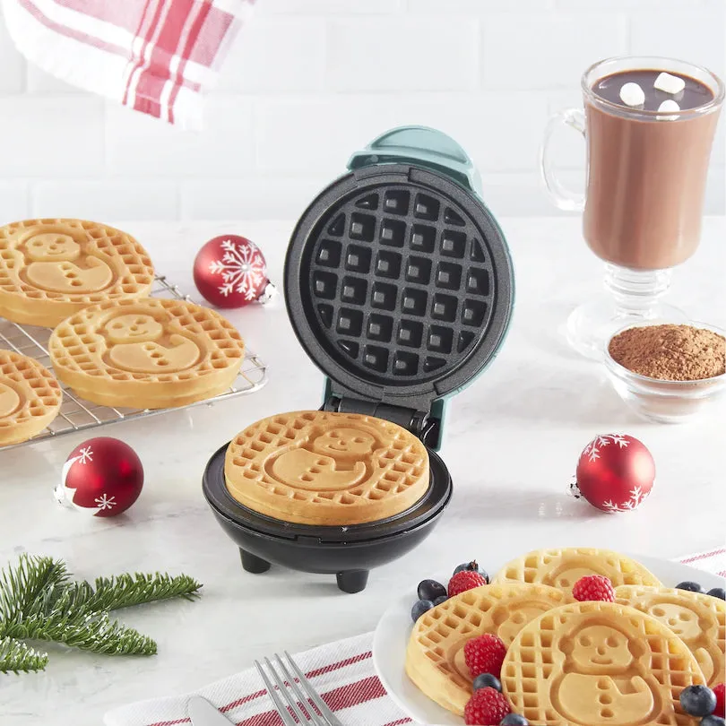 Snowman Mini Waffle Maker