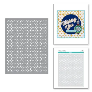 Spellbinders Stencil Twinkle - Gnome For Christmas