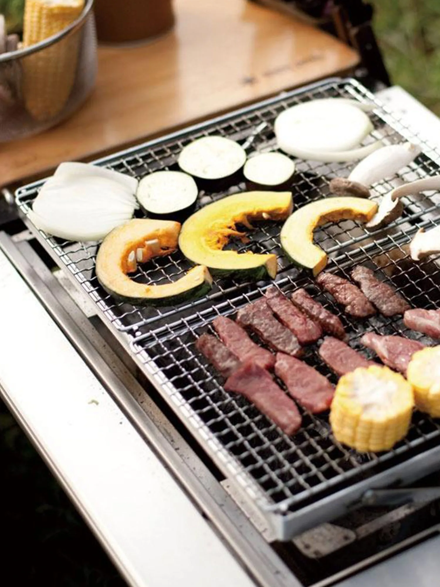 Stainless Steel Grill Half Pro.