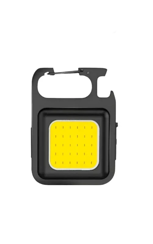 Super Bright MINI COB Keychain Flashlight Charging Lamp Camping Lights with Magnet 4 Lighting Modes for Camping Home