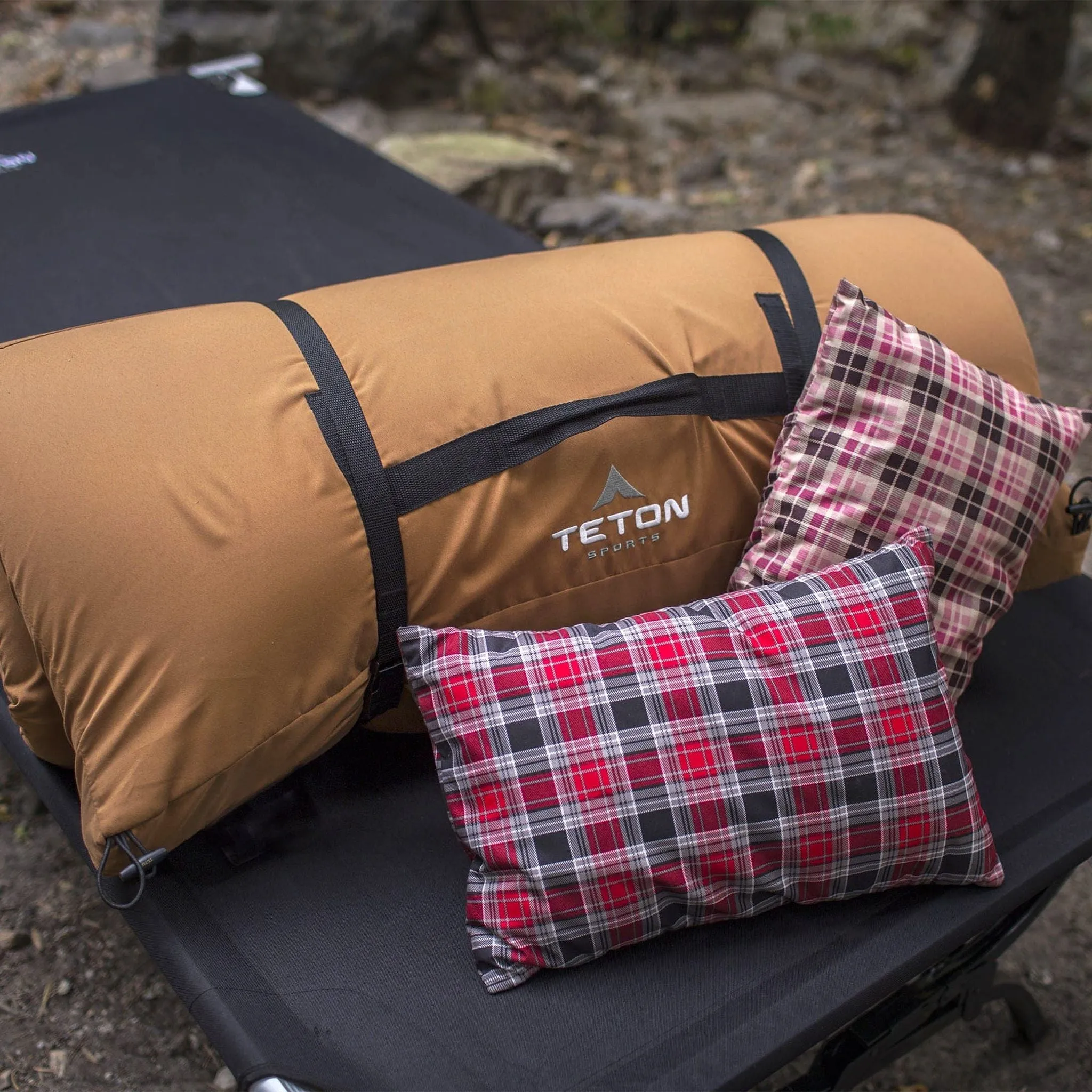 Teton Sports Outfitter XXL Camp Stretcher Bed with Pivot Arm