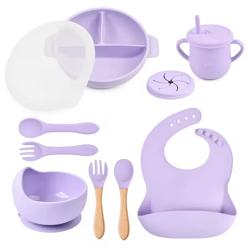TinyTummy Suction Feeding Set – Durable, BPA-Free Baby Weaning Essentials